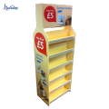 2018 New Products Paper Cardboard Snack Display Stands,Free Standing Snack Display Racks